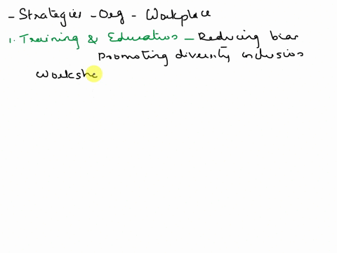 if-an-organization-is-trying-to-create-an-environment-that-promotes-diversity-and-inclusion-what-are-two-strategies-based-on-the-material-covered-in-class-that-you-would-give-them-for-reduci-90436