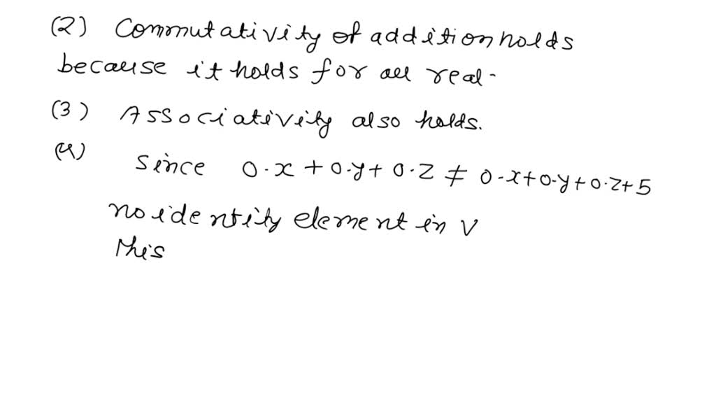 Solved: Example 6 Every Plane Through The Origin Is Vector Space Let Be 