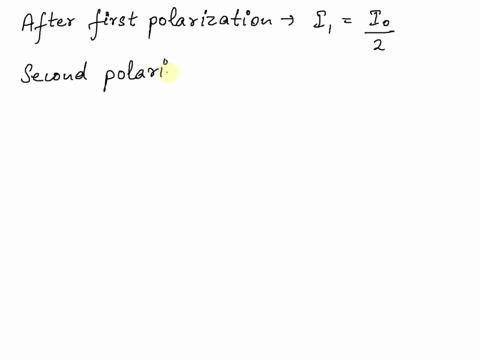 unpolarized-light-is-incident-upon-two-polarization-filters-that-do-not-have-their-transmission-axes-aligned-if-20-of-the-light-passes-through-this-combination-of-filters-what-is-the-angle-b-69872