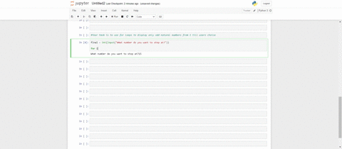 your-task-is-to-use-for-loops-to-display-only-odd-natural-numbers-from-1-till-users-choice-62109