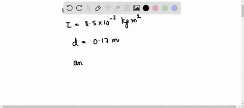 the-20-kg-object-shown-in-the-figure-has-a-moment-of-inertia-about-the-rotation-axis-of-85102-kgm2-the-rotation-axis-is-horizontalfigure-1-when-released-what-will-be-the-objects-initial-angu-09773