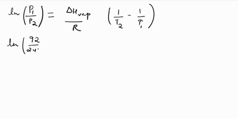a-certain-liquid-has-a-vapor-pressure-of-920-torr-at-230-c-and-2700-torr-at-450-c-calculate-the-value-of-delta-h-degrees-vap-for-this-liquid-in-kjmol-75435
