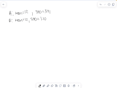 a-set-of-learning-scores-a-has-a-mean-of-12-and-a-standard-deviation-of-341-another-set-of-learning-scores-b-has-a-mean-of-12-and-a-standard-deviation-of-110-the-scores-in-set-mathrma-are-more-dispers