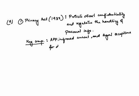 in-australia-a-give-a-brief-description-of-the-two-acts-that-set-legislative-guidelines-about-how-a-persons-information-should-be-kept-private-confidential-and-disclosed-b-describe-on-of-the-consequ-2