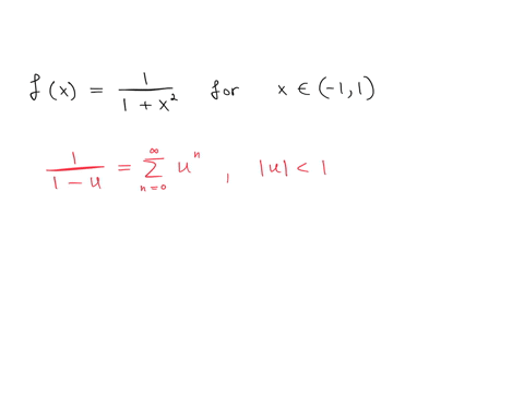 which-of-the-following-series-represents-fxfrac11x2-on-the-interval-11-a-sum_n0infty-x2-n-b-sum_n0infty-1n-x2-n-c-sum_n0infty-xn2-d-sum_n0infty-1n-xn2-e-none-of-the-above