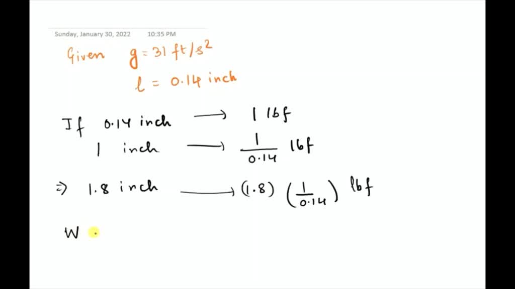 solved-a-spring-compresses-in-length-by-0-12-in-for-every-1-lbf-of