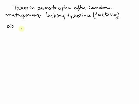 to-enrich-for-tyrosine-auxotrophs-after-random-mutagenesis-you-would-place-the-cells-into-a-medium-lacking-tyrosine-why-tyrosine-auxotrophs-can-grow-without-added-tyrosine-so-they-will-not-b-02829