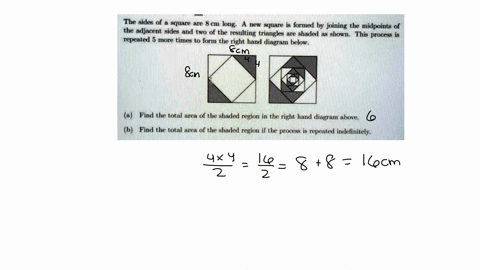 the-sides-of-4-quare-are-8-chi-long-a-new-square-is-forinerl-hy-joining-the-midlpoints-of-the-adjacent-sides-and-two-of-the-resulting-triangles-are-shaded-a5-shown-this-procers-is-repeated-5-90236