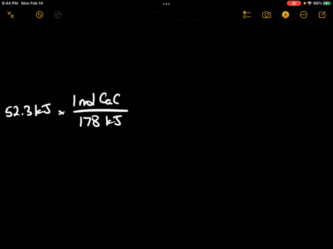 the-following-thermochemical-equation-is-for-the-reaction-of-calcium-carbonates-to-form-calcium-oxide-and-carbon-dioxideg-caco3s-caos-co2g-h-178-kj-how-many-grams-of-caco3s-would-react-if-52-39692