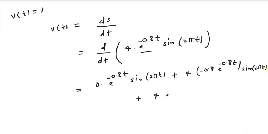 SOLVED: The motion of a spring that is subject to a frictional force or ...