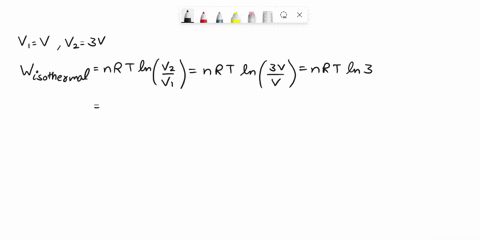 ideal-gas-expands-quasi-statically-to-three-times-its-original-volume-which-would-require-more-work-from-the-gas-an-isothermal-process-or-an-isobaric-one-if-the-final-temperature-is-the-same-46414