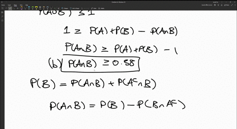 consider-two-events-a-and-b-you-are-told-that-pa-051-that-pb-087-and-that-pb-ac-002-a-what-is-the-maximum-possible-value-for-pa-b-justify-b-what-is-the-minimum-possible-value-for-pa-b-justif-65178