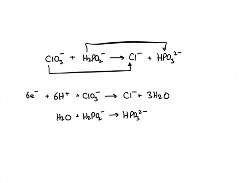 when-the-following-equation-is-balanced-properly-under-basic-conditions-what-are-the-coefficients-of-the-species-shown-clo3-h2po2-cl-hpo32-water-appears-in-the-balanced-equation-as-a-reactan-52816
