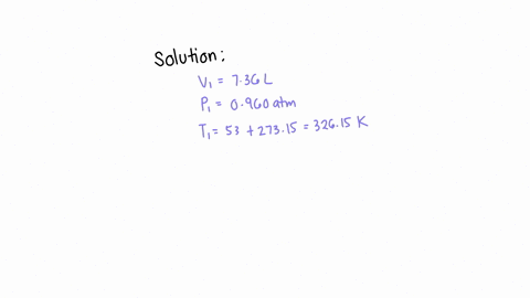 a-sample-of-oxygen-gas-occupies-a-volume-of-736-l-at-530c-and-0960-atm-if-it-is-desired-to-increase-the-volume-of-the-gas-sample-to-941-l-while-increasing-its-pressure-to-128-atm-the-temperature-of-2