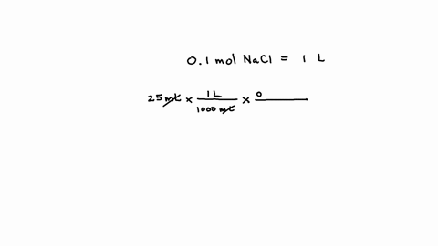 25-ml-of-a-01-m-nacl-solution-contains-how-many-g-of-nacl-50778