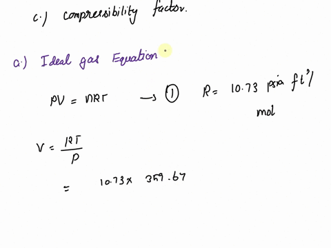 nitrogen-is-maintained-at-400-psia-and-100f-compare-the-specific-volume-of-this-nitrogen-as-predicted-by-a-the-ideal-gas-equation-of-state-b-the-benedict-webbrubin-equation-of-state-and-c-th-75576