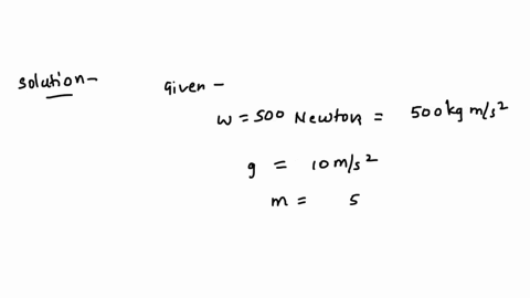 the-weight-of-a-person-in-an-elevator-at-rest-500-n-acceleration-due-to-gravity-is-10-ms2-when-lift-accelerated-the-tension-force-is-750-n-what-is-the-acceleration-of-lift-91857