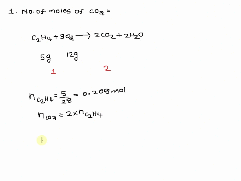 1-how-many-moles-of-co2-can-be-produced-by-the-reaction-of-50-grams-of-c2h4-and-120-grams-of-o2-2how-many-grams-of-carbon-dioxide-could-be-produced-from-20-g-of-c2h4-and-50-g-of-o2