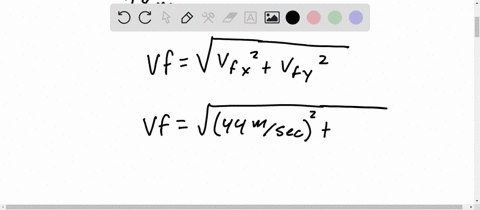 an-arrow-fired-horizontally-at-44-ms-travels-a-horizontal-distance-of-28-m-before-it-hits-the-ground-a-determine-the-final-velocity-vector-of-the-arrow-just-before-it-hits-the-ground-using-u-70307