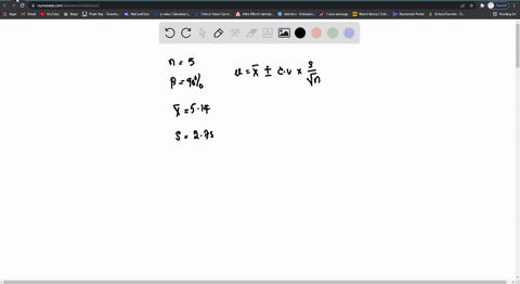 the-following-observations-of-a-random-variable-have-been-recorded-32-94-64-29-and-38-compute-a-90-confidence-interval-for-the-expected-value-of-the-random-variable-a-enter-the-value-of-the-72358