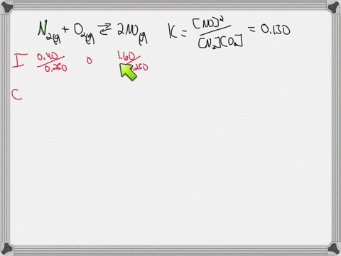 suppose-250-ml-flask-is-filled-with-040-mol-of-nz-and-16-mol-of-no-the-following-reaction-becomes-possible-nzg-02g-2no-g-the-equilibrium-constant-k-for-this-reaction-is-0130-at-the-temperatu-40036