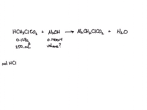 a-chemistry-student-weighs-out-0129-g-of-chloroacetic-acid-hch2-cico-2-into-a-250-ml-volumetric-flask-and-dilutes-to-the-mark-with-distilled-water-he-plans-to-titrate-the-acid-with-01400-m-n-05827