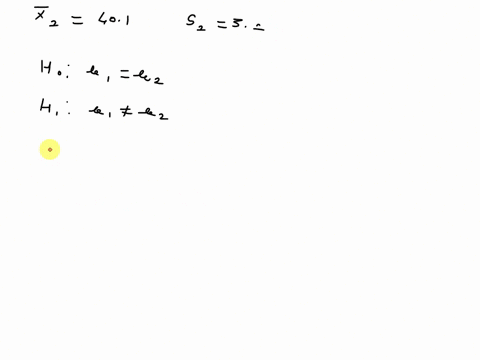 two-samples-each-of-size-20-are-taken-from-independent-populations-assumed-to-be-normally-distributed-with-equal-variances-the-first-sample-has-a-mean-of-435-and-standard-deviation-of-41-whi-44345