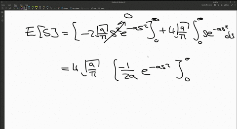 the-density-of-the-distribution-of-the-speed-of-motion-of-a-molecule-along-the-positive-x-axis-has-the-form-ps-4-a3-12s2-exp-as2-the-constant-a-is-determined-by-the-temperature-of-the-gas-an-81793