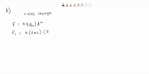 a-2nc-point-charge-is-located-in-between-a-5nc-charged-flat-plate-of-area-12m2-and-another-point-charge-of-3nc-the-latter-is-located-6mm-to-the-right-of-the-first-2nc-point-charge-along-a-li-56469