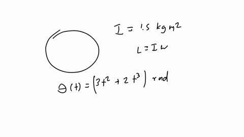 cylinder-with-15-kgm-moment-of-inertia-is-rotating-about-an-axle-through-its-center-the-angle-in-radians-through-which-it-turns-as-function-of-time-in-seconds-is-given-by-0-3120_-at-the-time-88718