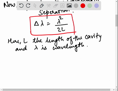 if-the-photon-output-of-a-laser-diode-is-equal-to-the-bandgap-energy-find-the-wavelength-separation-90496