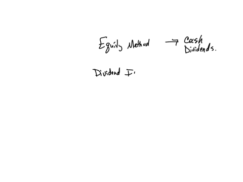 when-using-the-equity-method-to-account-for-an-investment-cash-dividends-received-by-the-investor-from-the-investee-should-be-reported-asmultiple-choicedividend-incomeinterest-revenuea-reduction-in-th