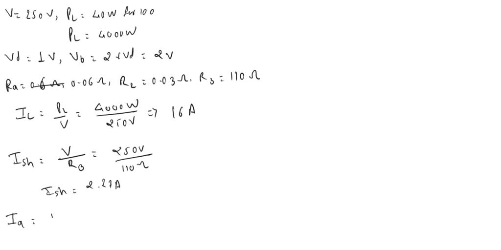 SOLVED A Short Shunt Compound Generator Has Armature Series Field solved-a-short-shunt-compound-generator-has-armature-series-field