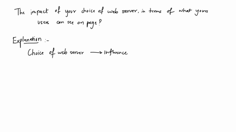 which-of-the-following-statements-accurately-describes-the-impact-of-your-choice-of-web-server-in-terms-of-what-your-users-will-see-on-the-page-a-with-most-web-servers-users-will-see-dynamic-15014
