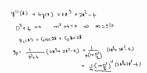 find-the-general-solution-of-the-nonhomogeneous-differential-equation-yt4yt-2t3-2t2-4-76258