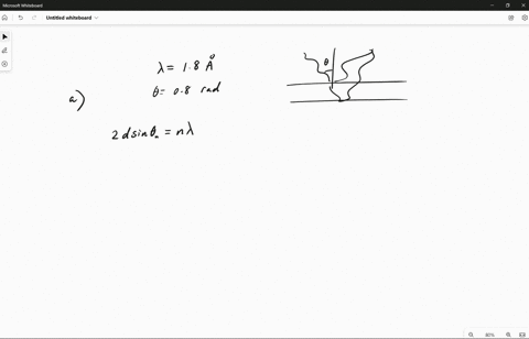 X Ray diffraction is used to detect the crystal structures...
