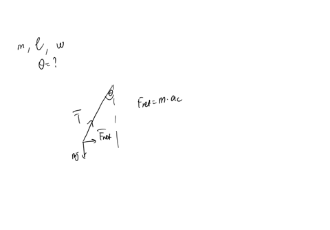 conical-pendulum-is-a-ball-with-mass-m-hang-on-the-ceilling-with-a-thin-rope-with-length-l-the-ball-has-a-initial-velocity-and-does-uniform-circular-motion-in-horizontal-plane-angle-speed-w-what-is-th