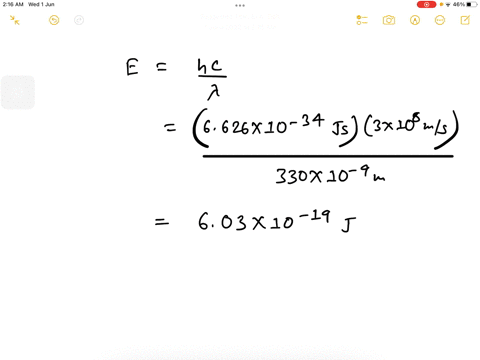 question-1-1-pts-an-emission-line-of-sodium-has-a-wavelength-of-330-nm-calculate-the-energy-of-a-photon-of-light-emitted-in-jlatom-and-the-energy-emitted-per-mole-of-na-atoms-in-kjmolat-this-67305