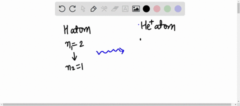 an-electron-of-h-atom-de-excites-from-energy-level-n12-to-n21-and-the-emitted-photon-is-incident-on-he-ions-in-ground-and-first-excited-state-which-of-following-transition-is-possible