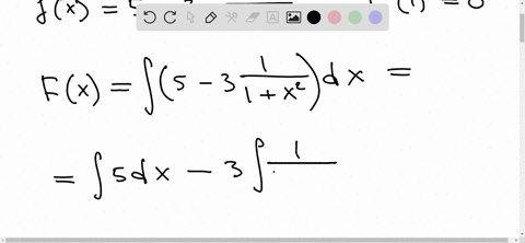 find-the-antiderivative-f-of-that-satisfies-the-given-condition-check-your-answer-by-comparing-the-graphs-fx-5-_-31-x2-1-f1-0-and-f-fx-88625