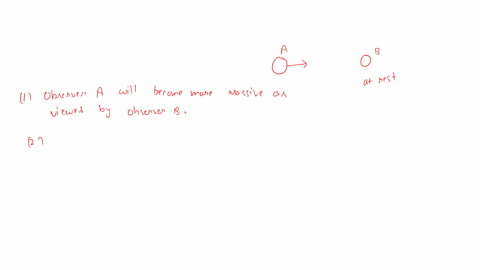 which-of-the-following-will-not-occur-when-observer-a-moves-speed-of-light-and-observer-b-at-a-significant-fraction-of-the-remains-at-rest-watching-a-select-one-observer-a-will-get-thinner-a-43968