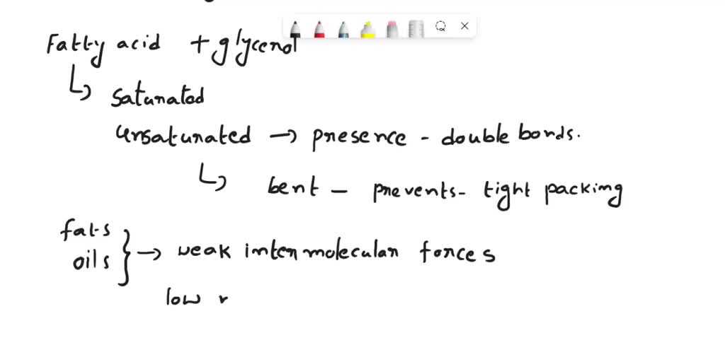 SOLVED The most common type of lipid is the triglyceride