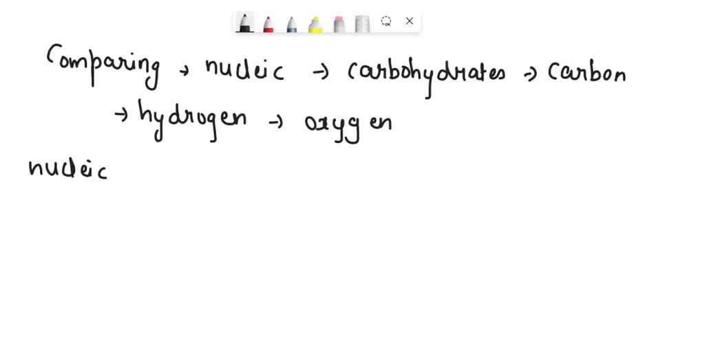 SOLVED Which statement correctly compares nucleic acids and