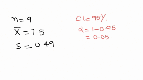 construct-a-95-confidence-interval-for-the-population-mean-given-sample-mean-x-75-sample-standard-deviation-s-49-and-sample-size-n-9-assume-the-underlying-population-distribution-is-normal-a-99695