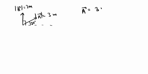 1-consider-two-displacement-vectors-aand-b-vector-ahasa-magnitude-of-30-mand-a-direction-309-from-the-horizontal-vector-b-also-has-a-magnitude-of-30-mand-lyingalong-the-yaxis-find-the-follow-90188
