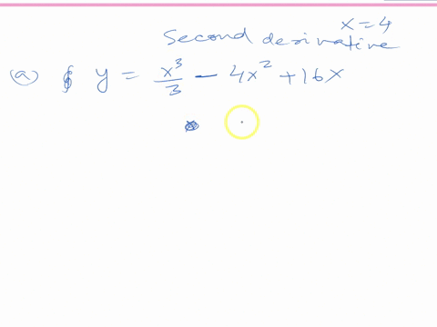 which-of-the-following-functions-cannot-use-the-second-derivative-test-to-determine-if-x-4-is-the-location-of-a-relative-minimum-or-relative-maximum-y-equals-one-third-times-x-cubed-minus-4-08027
