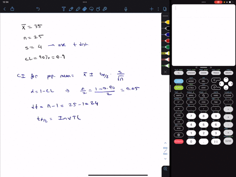 we-provide-a-sample-mean-sample-size-sample-standard-deviation-and-confidence-level-a-use-the-one-mean-t-interval-procedure-to-find-a-confidence-interval-for-the-mean-of-the-population-from-03063