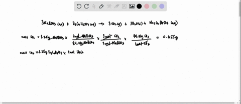 the-fizz-produced-when-an-alka-seltzer-tablet-is-dissolved-in-water-is-due-to-the-reaction-between-sodium-bicarbonate-nahco3-and-citric-acid-h3c6h5o7-3nahco3aqh3c6h5o7aq3co2g3h2olna3c6h5o7aq-30713