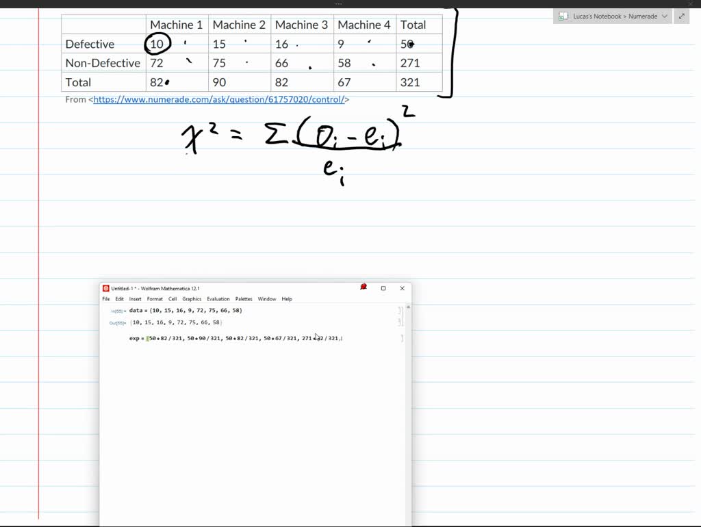 SOLVED A manufacturing company knows that their machines produce parts