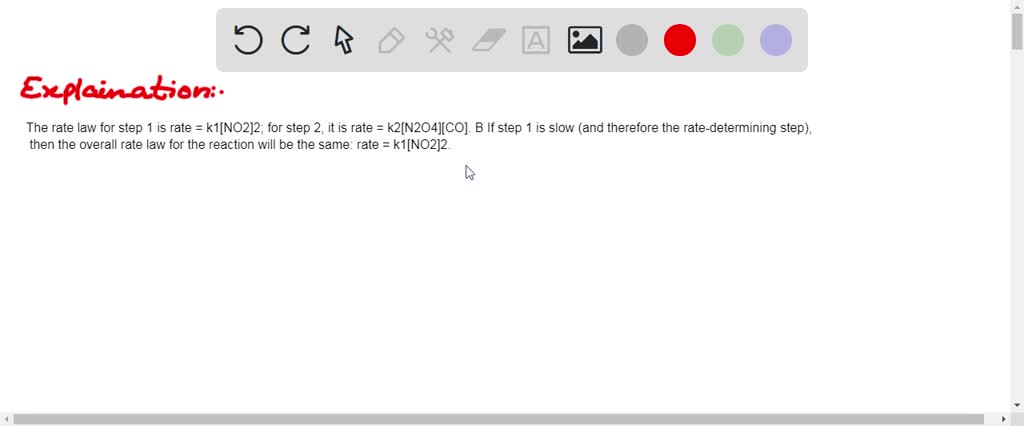 how to determine overall rate law of a reaction